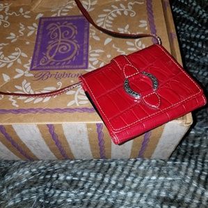 Brighton square cross body wallet